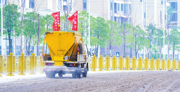 风雪中,岳阳的他们在一线!